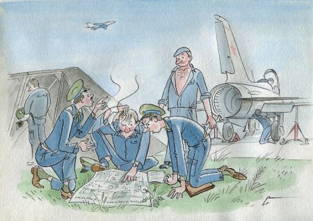 Военные самолеты для рисования