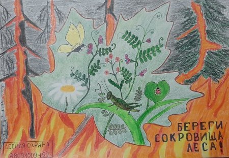 Рисунок на тему сохранение природы