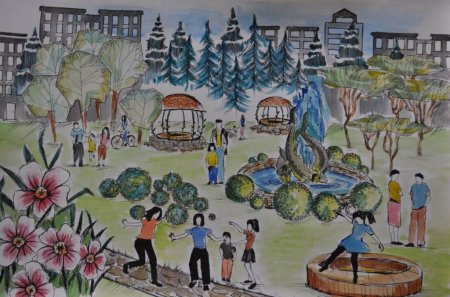 Двор мечты рисунок