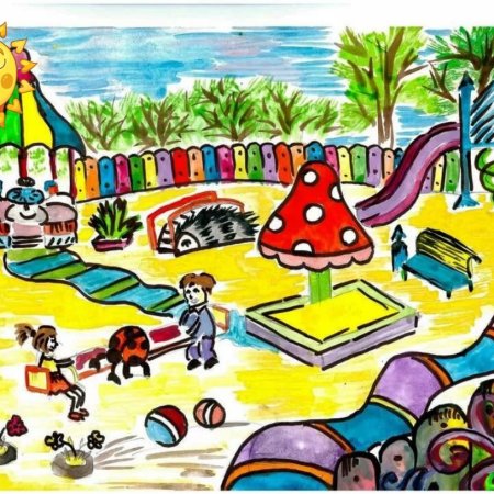 Двор глазами ребенка