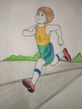 Рисунок на тему спорт