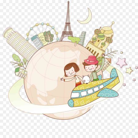 Векторные иллюстрации путешествия