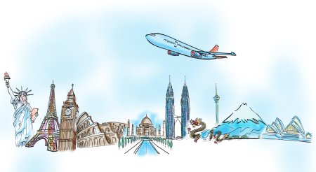 Путешествие иллюстрация