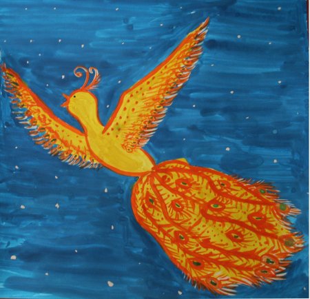 Жар птица рисунок