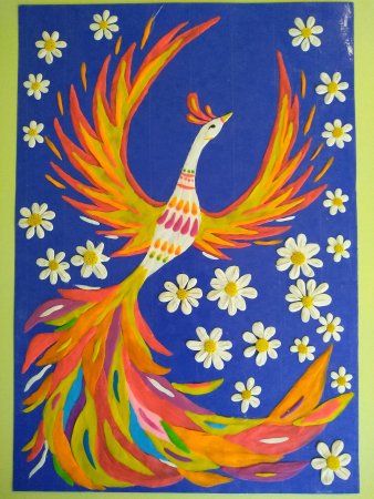 Сказочная птица