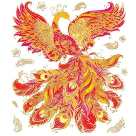 Рисование «Волшебная птица» п