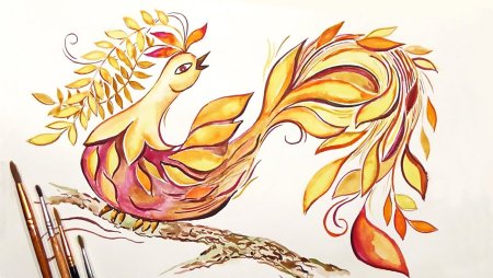 Сказочная птица