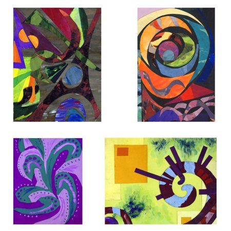 Формальная композиция в цвете