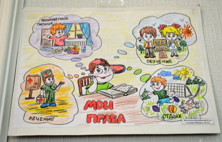 Рисунок на тему Мои права