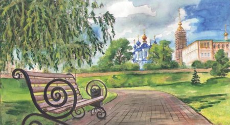 Пейзаж с видами Тамбова