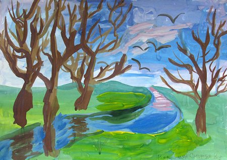 Родное Подмосковье рисунки