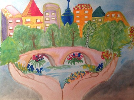 Рисование природа Кубани