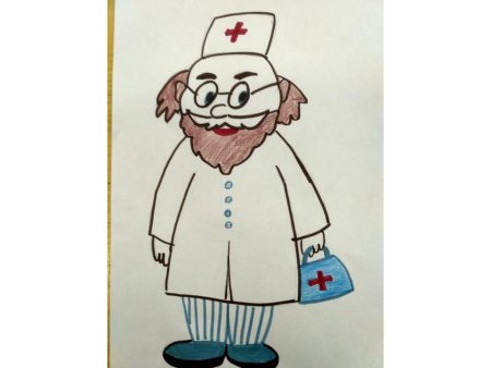 Рисование доктор Айболит