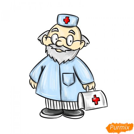 Доктор Айболит рисунок