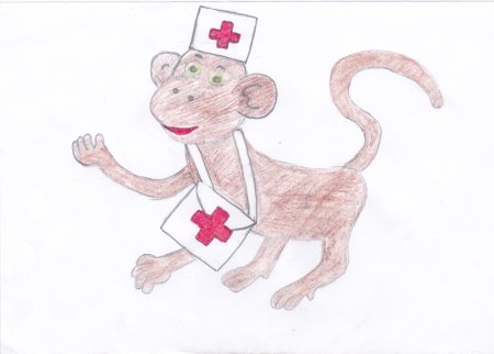 Рисование доктор Айболит