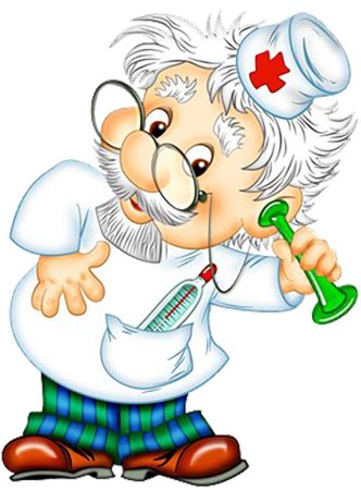 Доктор Айболит на прозрачном фоне