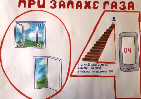 Конкурс рисунков ГАЗ опасно
