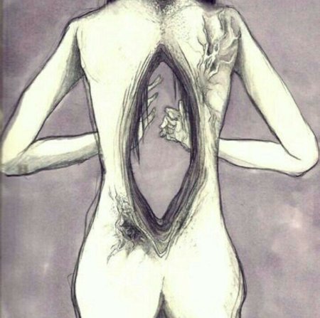 Пустота внутри девушки