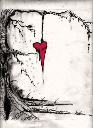 Грустные рисунки