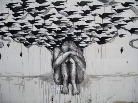 Рисунки карандашом грустные