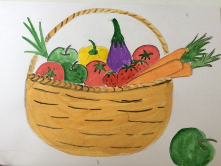 Поделки с детьми на тему урожай