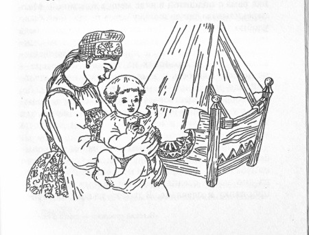 Колыбель карандашом