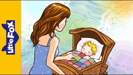 Мама у колыбели рисунок