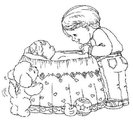 Раскраски для малышей