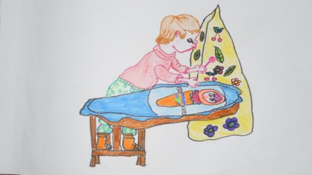 Детские рисунки Колыбельная