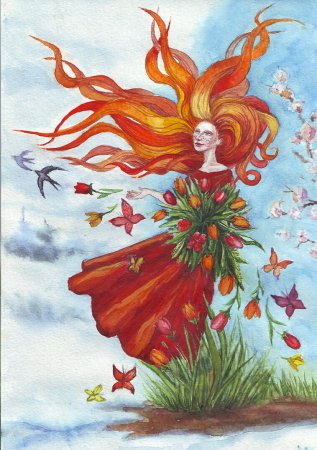 Портрет красавицы осени