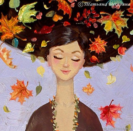 Рисование на тему красавица осень