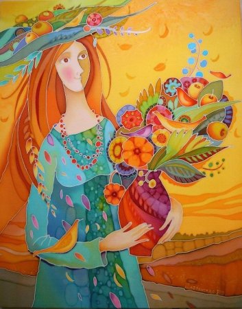 Осень акварелью для детей