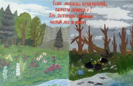 Плакат на тему мы любим наш край