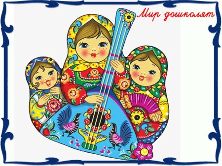 Балалайка "Матрешка"