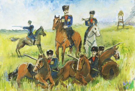 Рисунок на тему Кубань