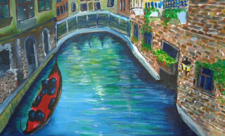 Венецианская ночь рисунок