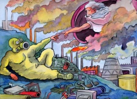 Катастрофа рисунок