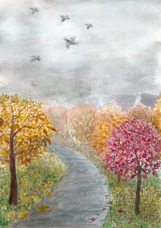 Пейзаж на тему настроение