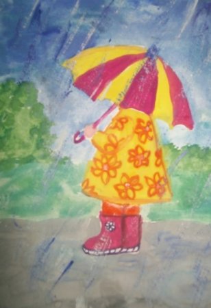 Краски осени глазами детей