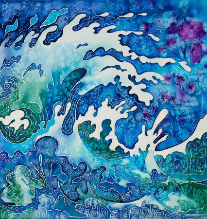 Батик морская тема