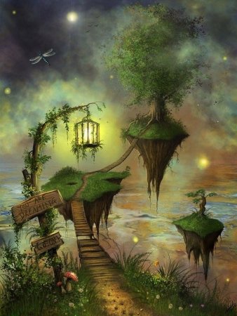 Фантастические пейзажи