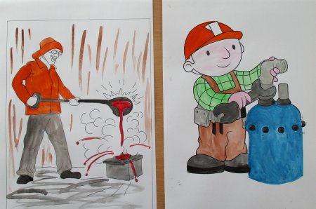 День металлурга рисунки детей