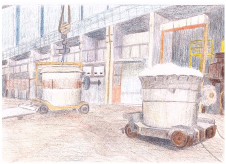 Рисунки на тему металлургия глазами детей