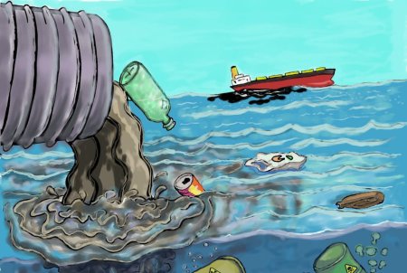Разрешающие знаки у водоема