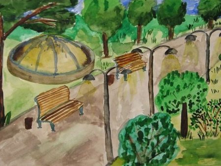 Рисунки парков