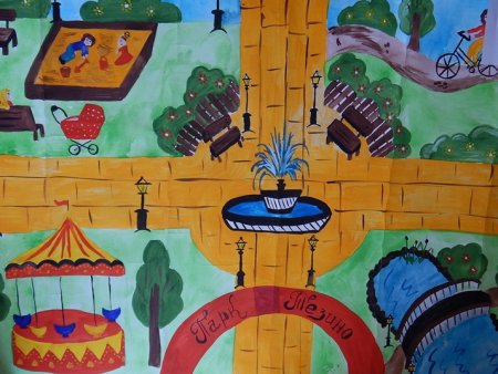 Рисунок на тему город будущего