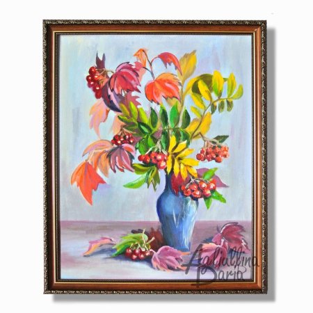 Рисование осенний букет