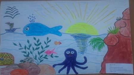 Рисование на тему вода