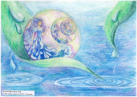 Рисунок на тему мир воды