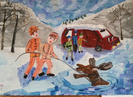 Рисунки учащихся
